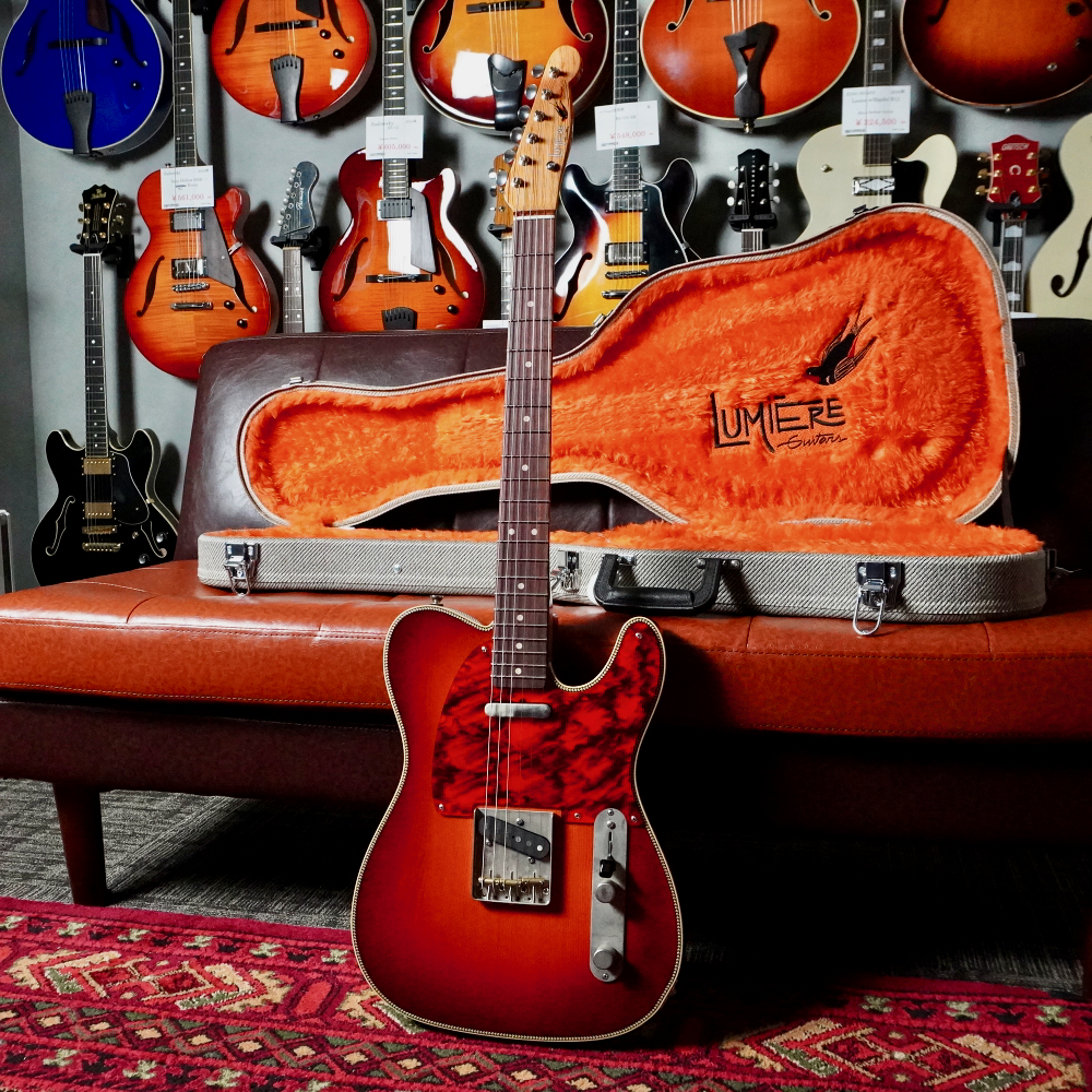 Lumiere Guitars Custom T-Model Solid / Sunburst w/ Tortoise PG