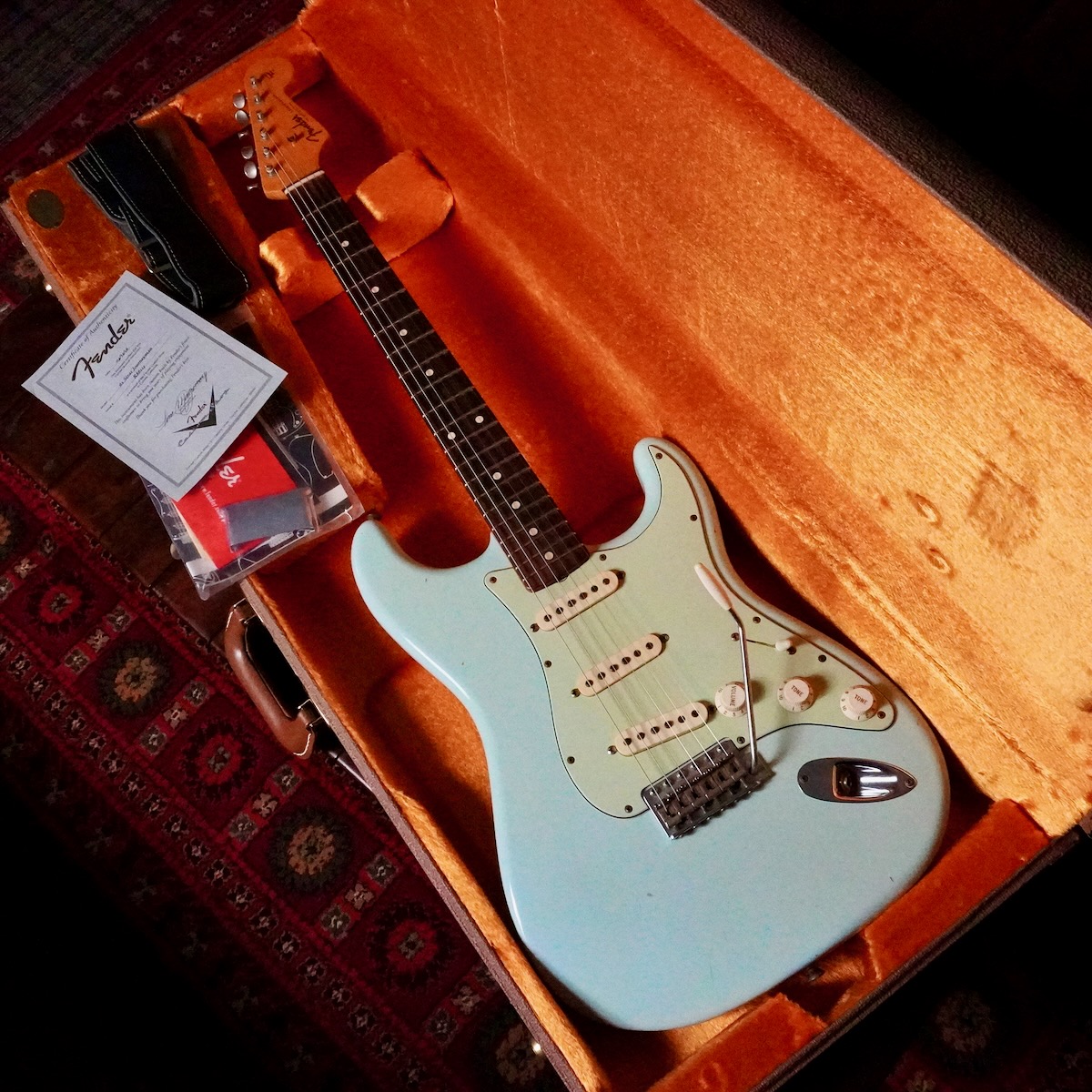 Fender Custom Shop 1962 Stratocaster Journeyman Relic / Sonic Blue