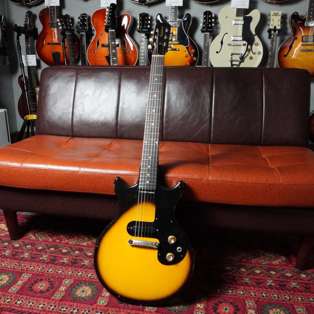 Epiphone Olympic Sunburst w/Gibson MM PG