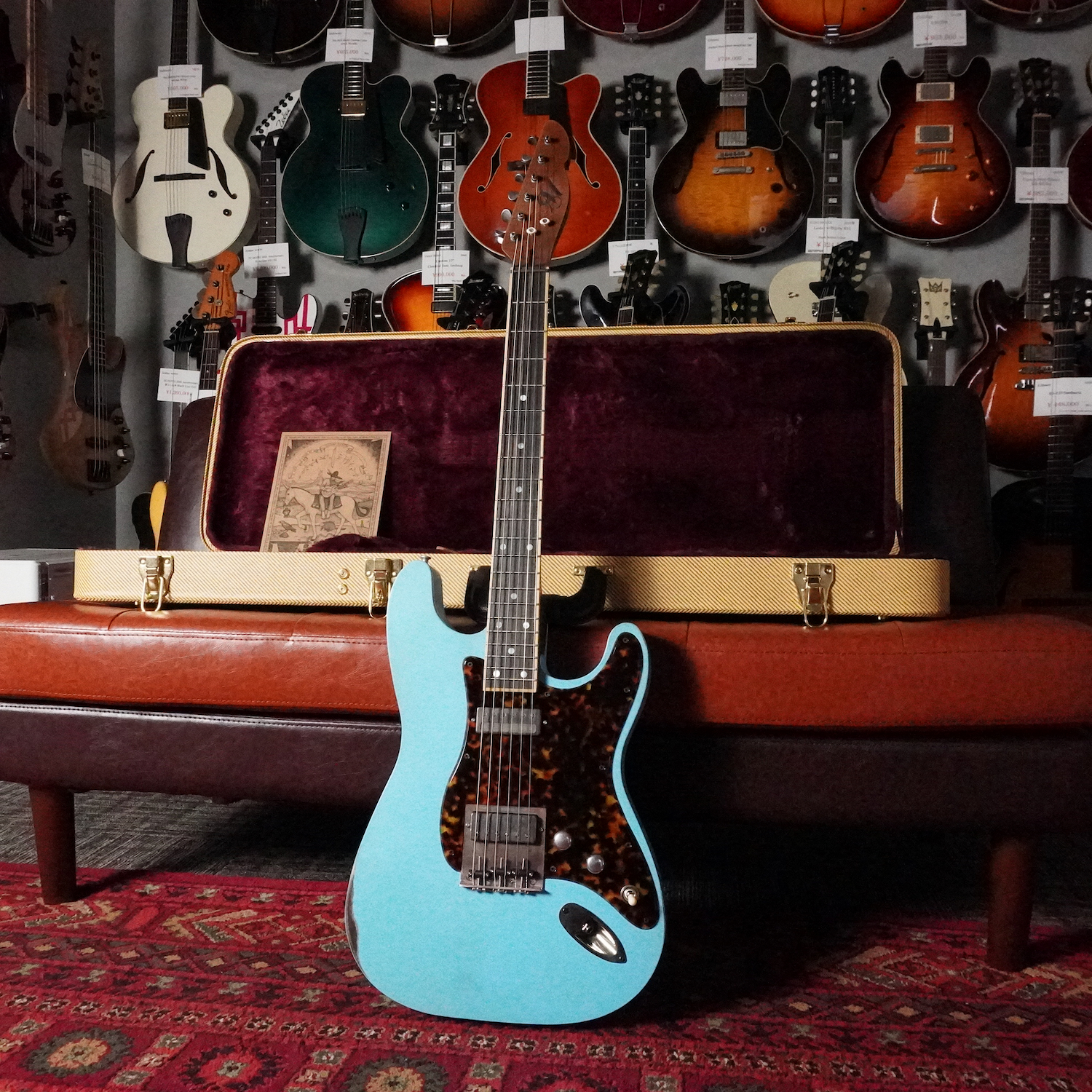 Mule Resophonic Guitars Mulecaster / ST Blue (Posen Caster)