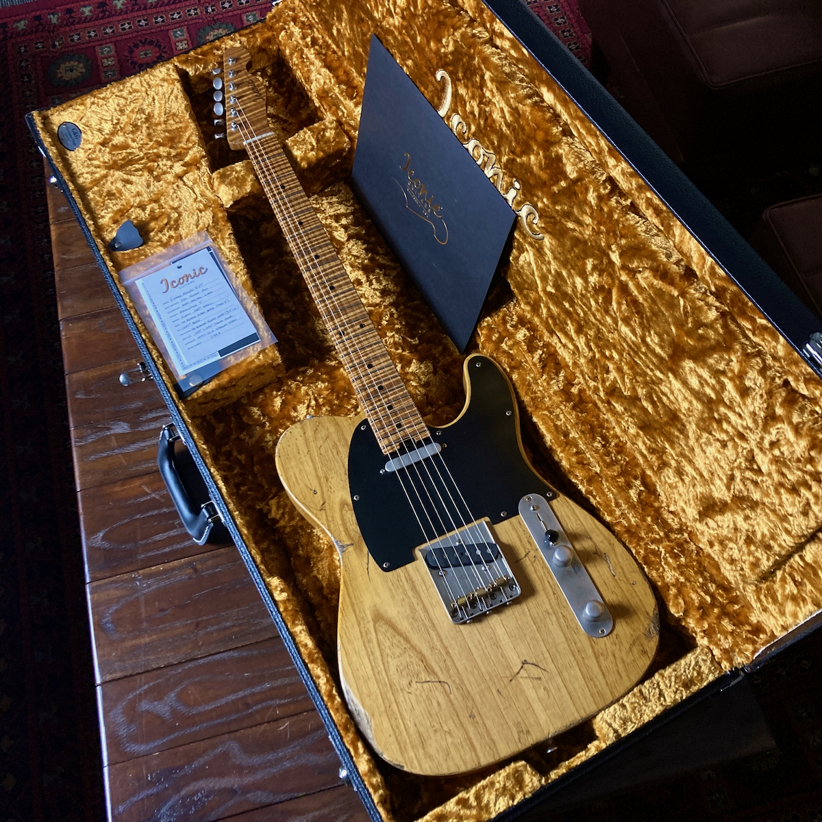 Iconic Guitars Vintage Modern S2 T / Aged Natural