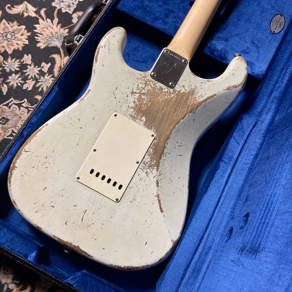 Fender Custom Shop Master Built Series '69 Stratocaster OLP White Heavy Relic Jason Smith 2