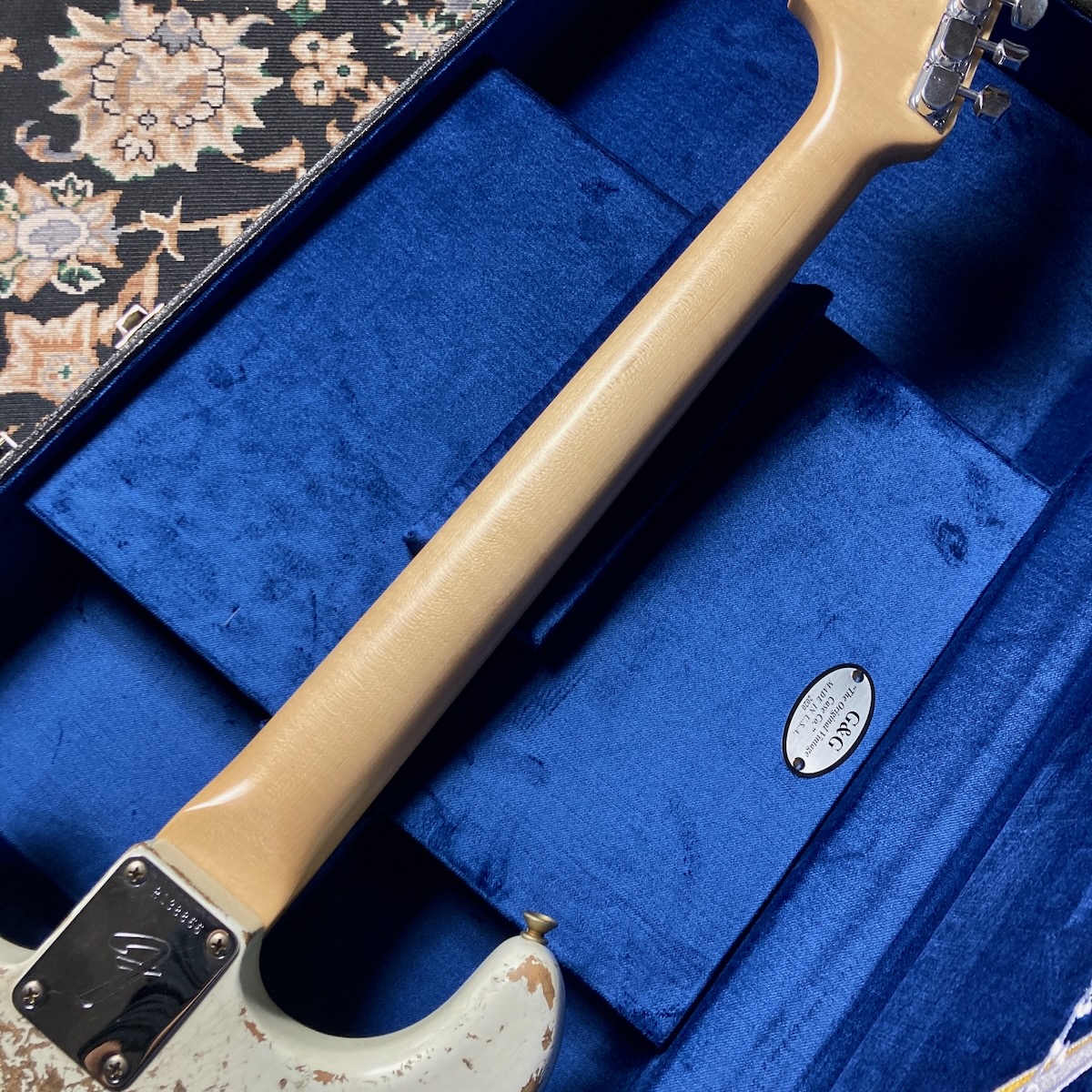 Fender Custom Shop Master Built Series '69 Stratocaster OLP White Heavy Relic Jason Smith 3