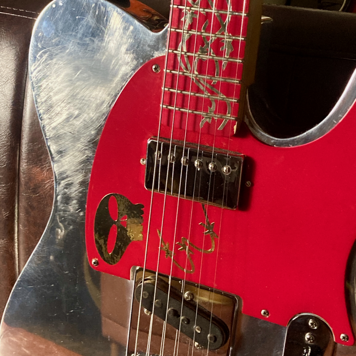 Bollin Guitar Blues Basher (Same Keith Richards Spec) BACK_S