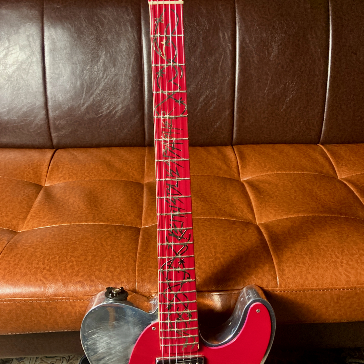 Bollin Guitar Blues Basher (Same Keith Richards Spec) FRONT