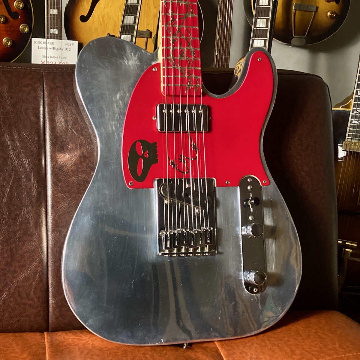 Bollin Guitar Blues Basher (Same Keith Richards Spec) FRONT_S