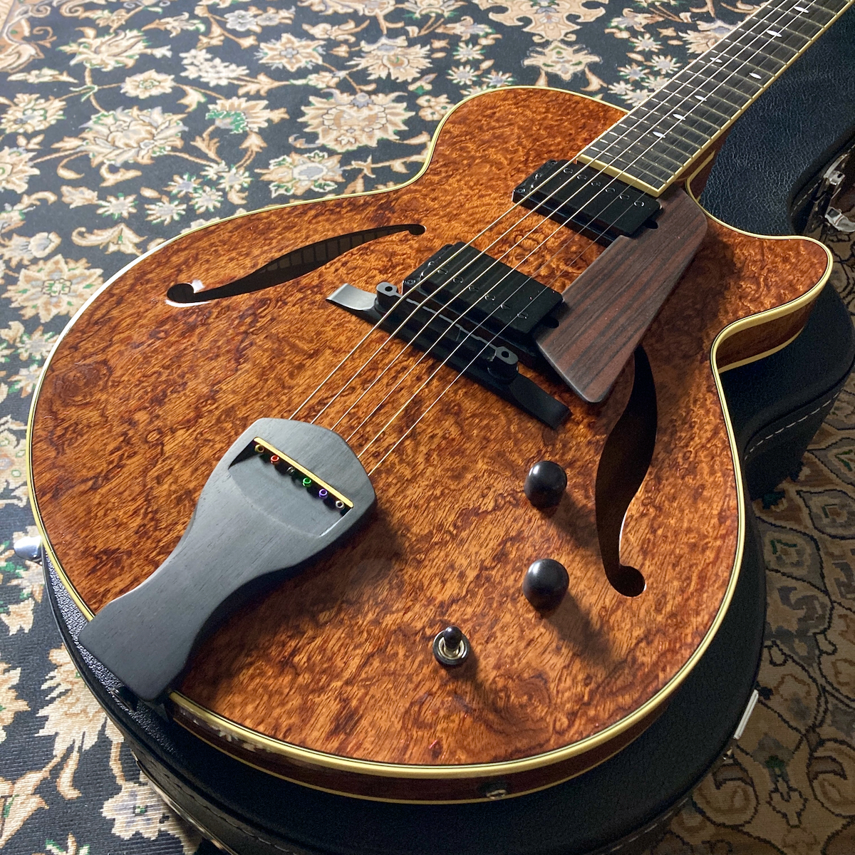 Kikuchi Guitars MF15L 2HB Bubinga Limited #46 BACK