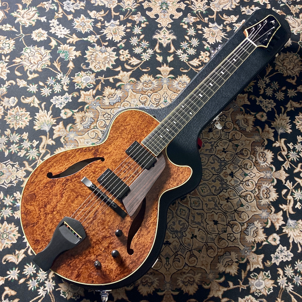 Kikuchi Guitars MF15L 2HB Bubinga Limited #46 BACK_S