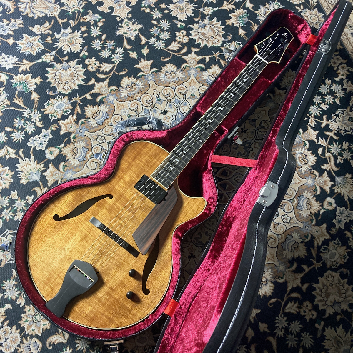 Kikuchi Guitars MF15L Black Wood Limited #39