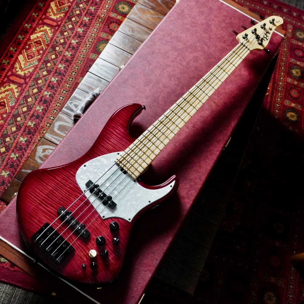 Shior KAI-B5FVVP Dark Red Ssunburst #0106