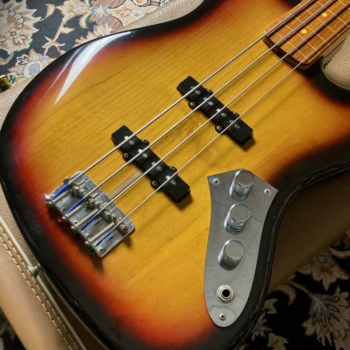 Fender USA Jaco Pastorius Fretless Jazz Bass / 3TS BACK