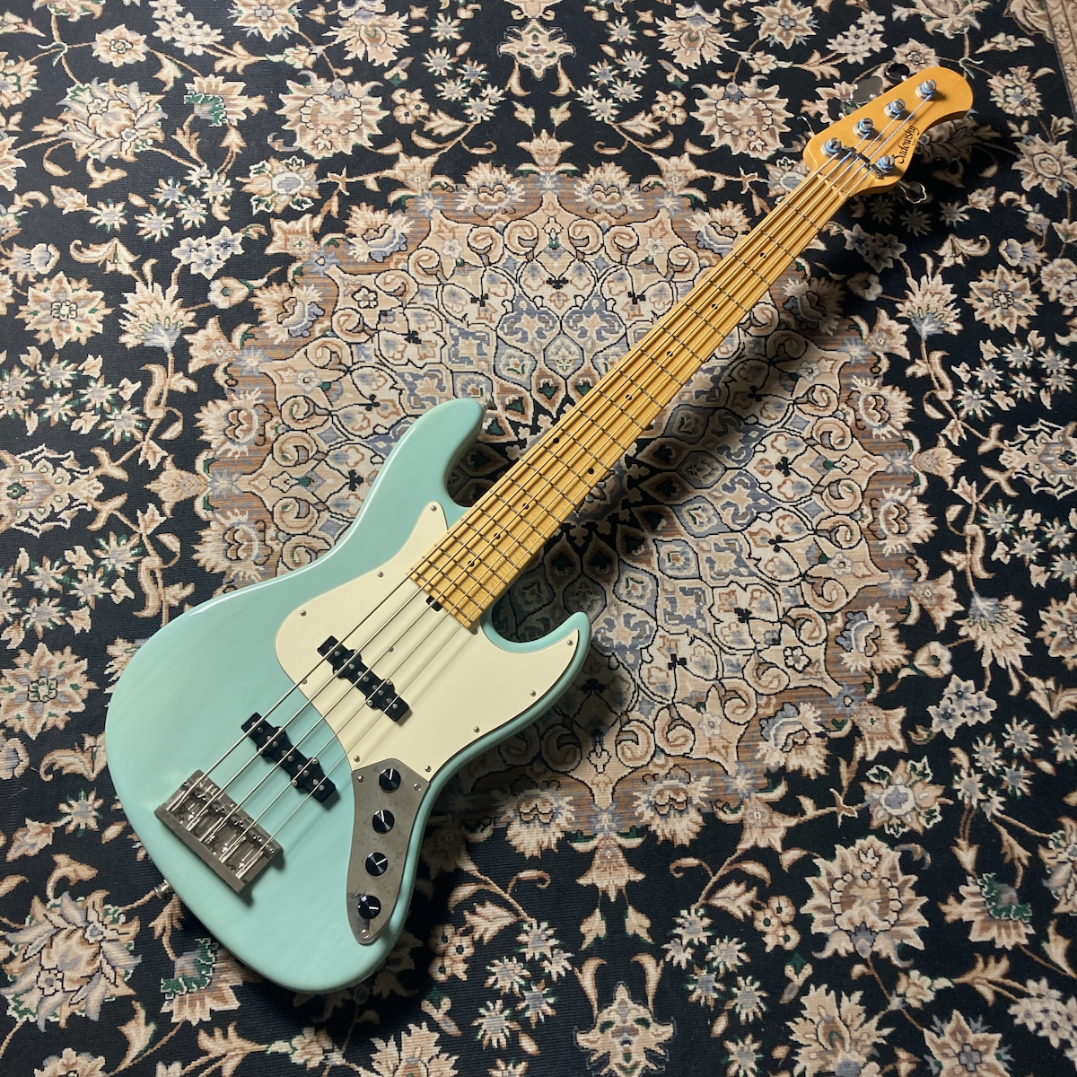 Sadowsky NYC Vintage 5 String J Bass (Transparent Sonic Blue) SMALL