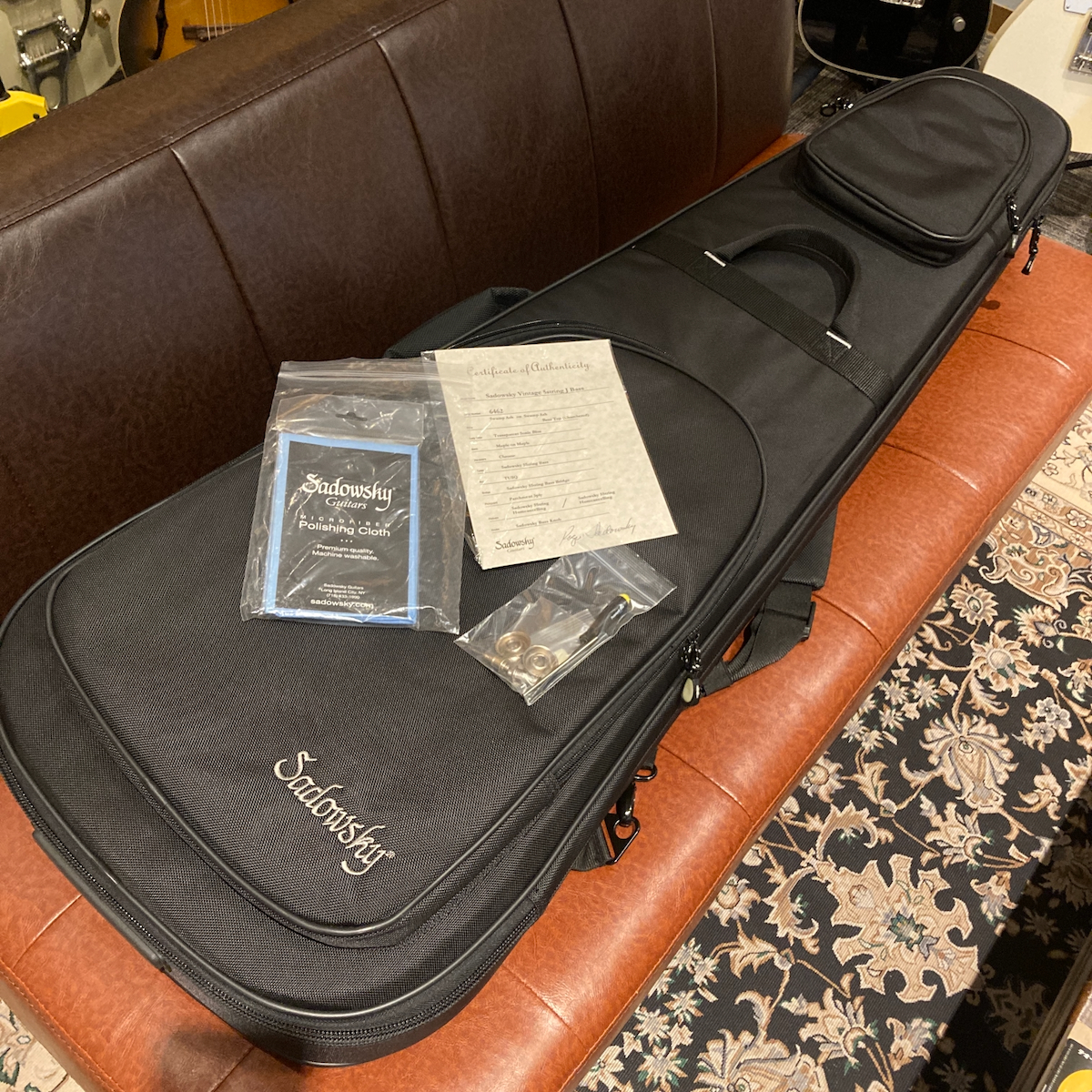 Sadowsky NYC Vintage 5 String J Bass (Transparent Sonic Blue) SPECIAL1