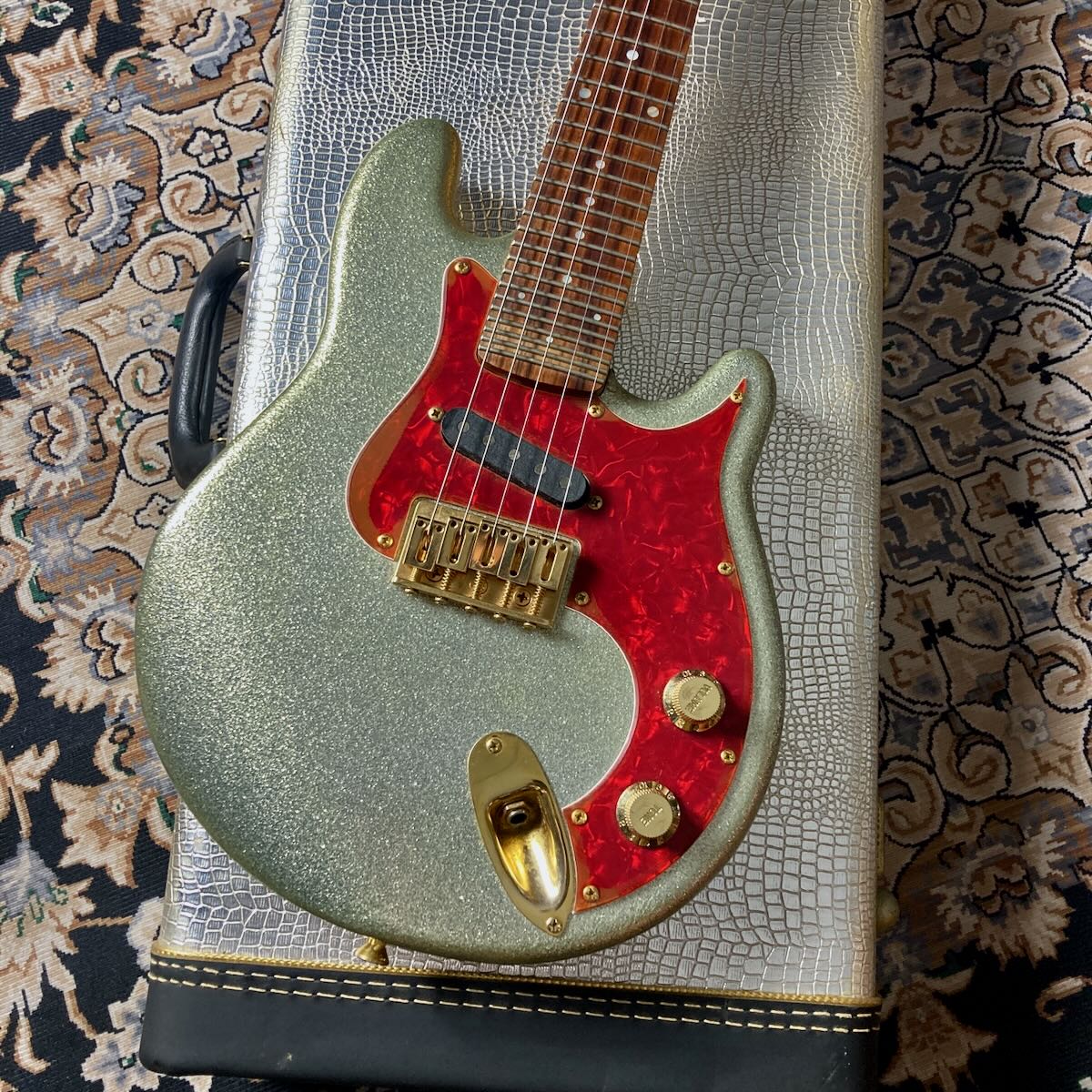 Pentasystem Pentaula 5 String Electric Mandlin / Silver SP FRONT_S