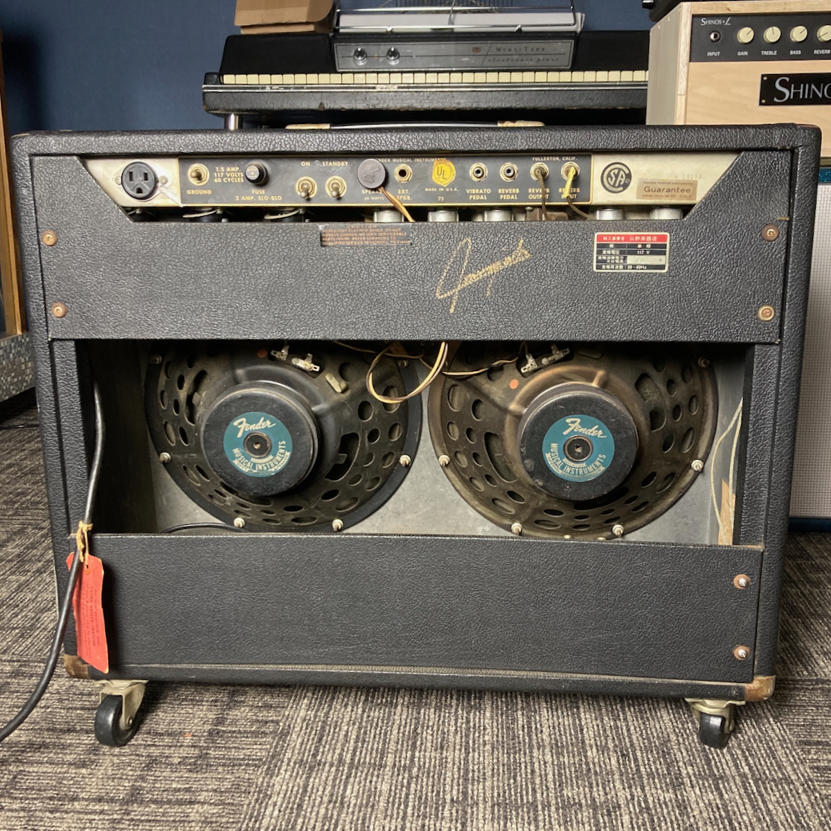 Fender 1972 Proreverb Silverface FRONT